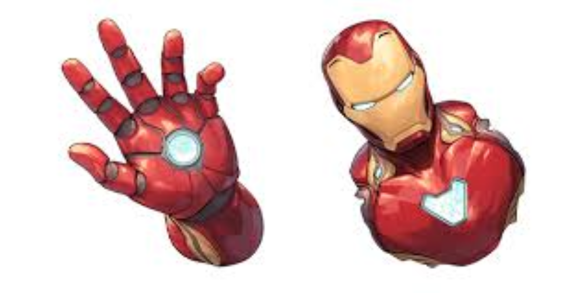 IRON MAN GLOW HAND WITH CAPE 